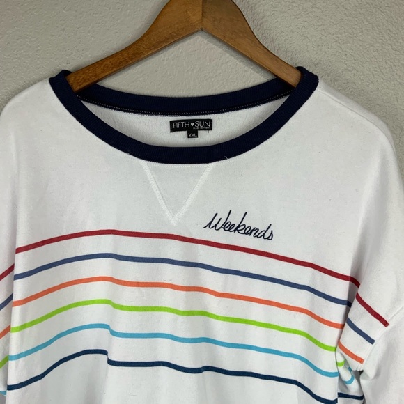 Fifth Sun Cropped Long Sleeve Sweater - Picture 2 of 8